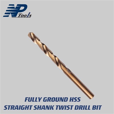 Mata Bor Putar Shank Lurus HSS yang Digiling Sepenuhnya
